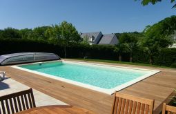 terrasse en bois à tours